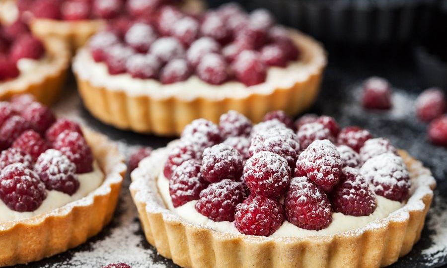 Cheesecake de chocolate y frambuesa