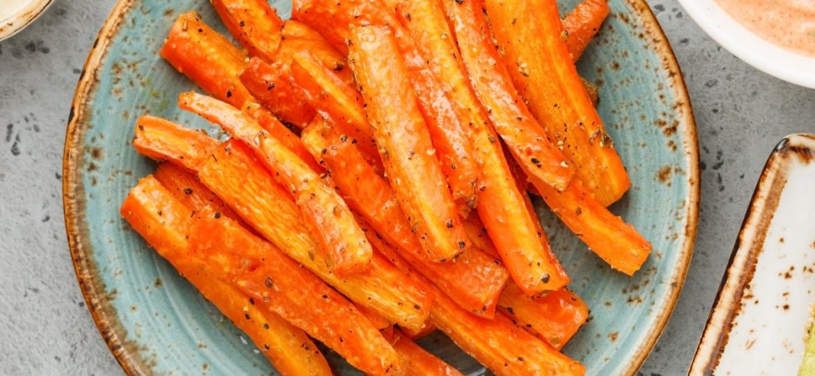 Deliciosa preparación de zanahorias al coco