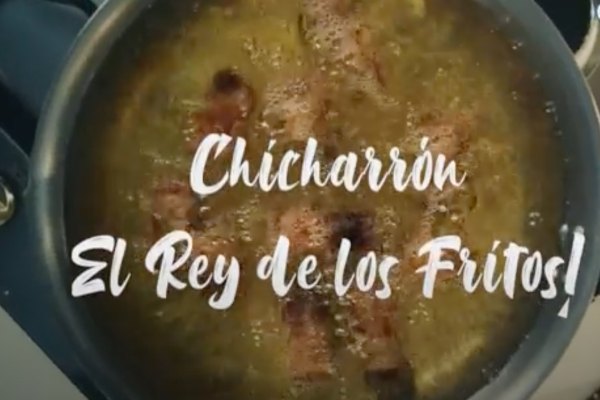 Chicharron crocante con Aceite Gourmet® Frito Experto