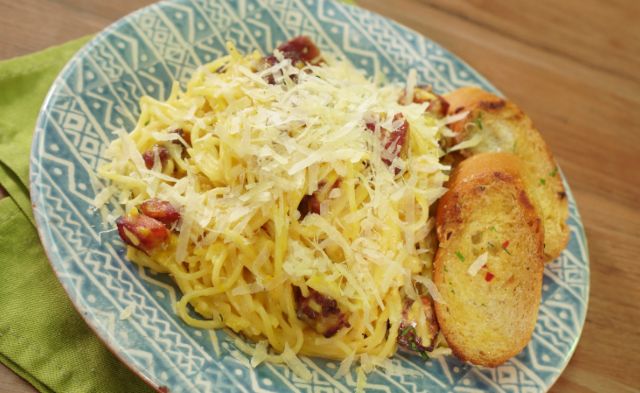 Cómo preparar Spaghetti carbonara