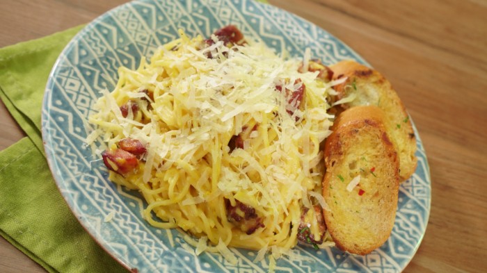 Cómo preparar Spaghetti carbonara
