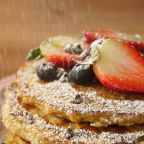 Pancakes de banano con Gourmet coco