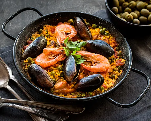 Paella receta casera y fácil de preparar | Gourmet®